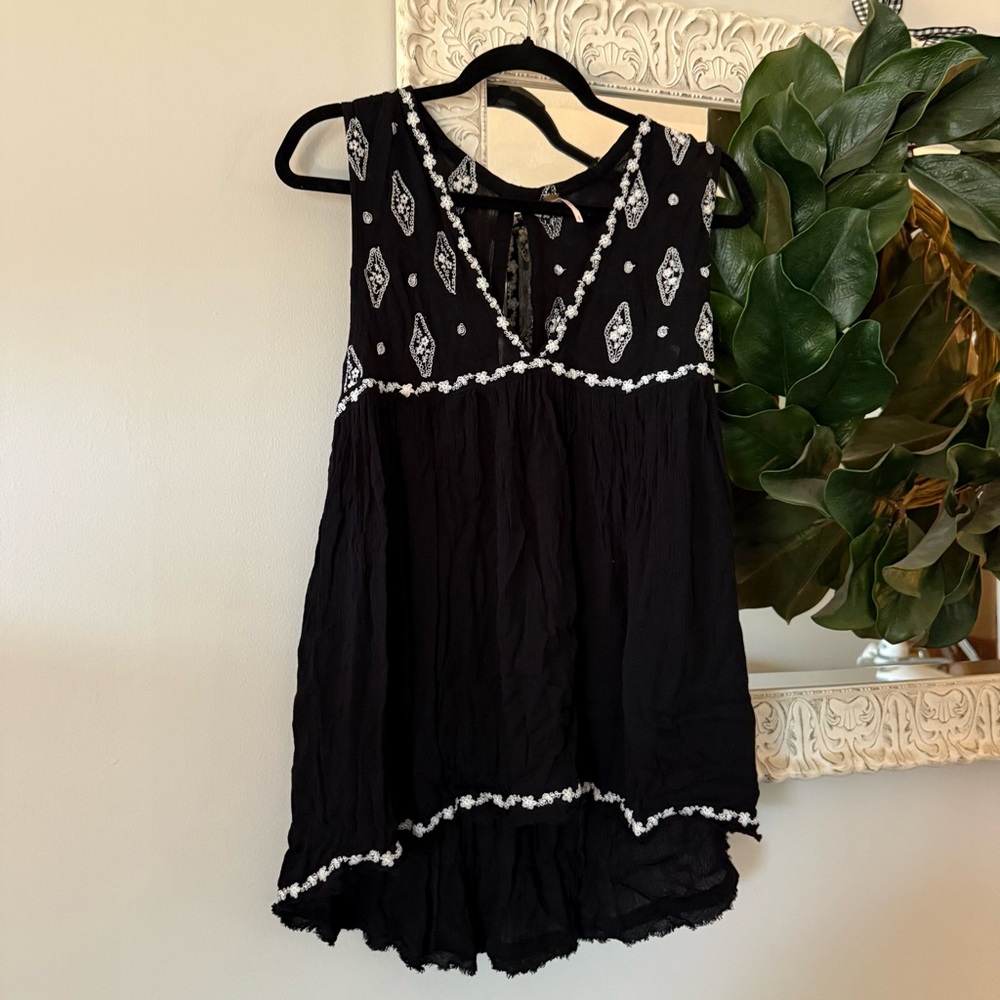 Free People Embroidery Tank